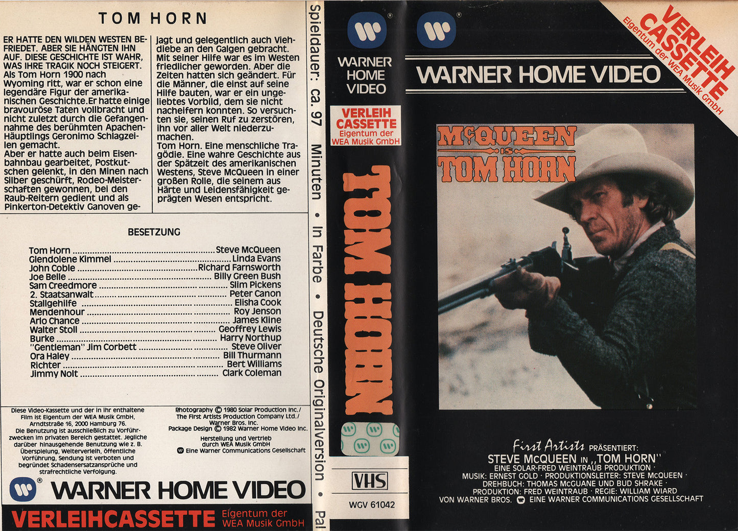 Tom Horn (VHS - 1982 - DE)