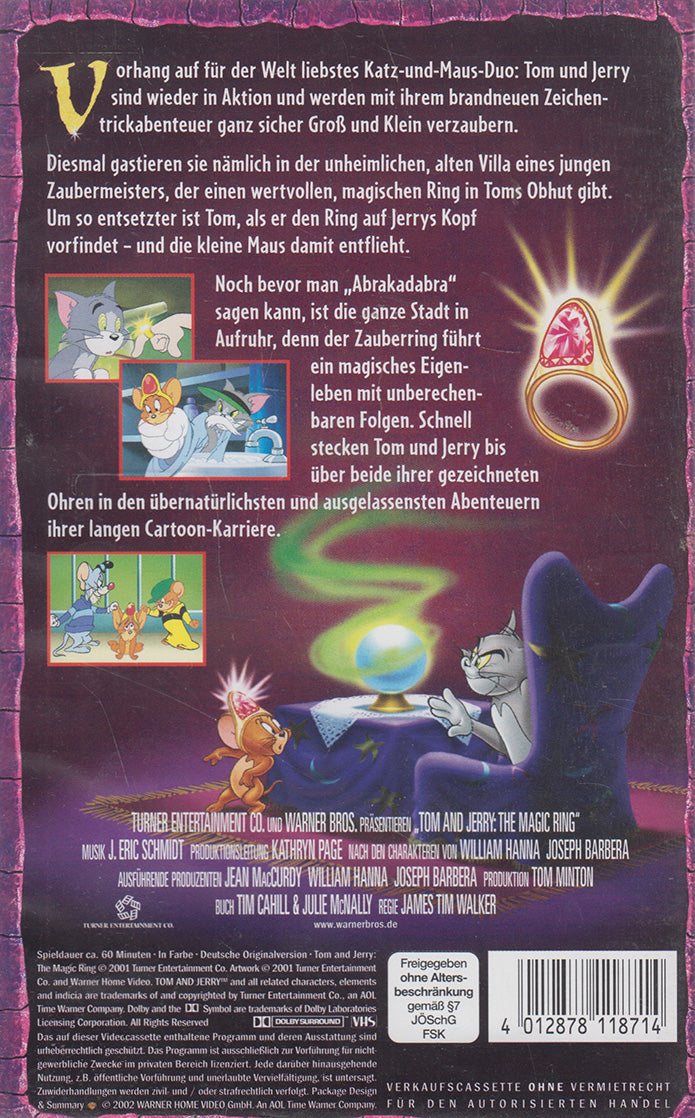 Tom und Jerry: Der Zauberring (VHS - 2002 - DE)
