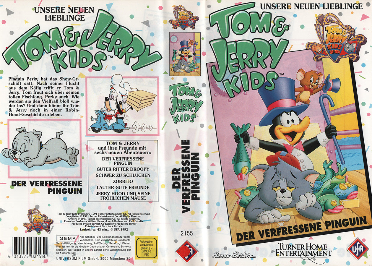 Tom & Jerry Kids: Der verfressene Pinguin (VHS - 1992 - DE)