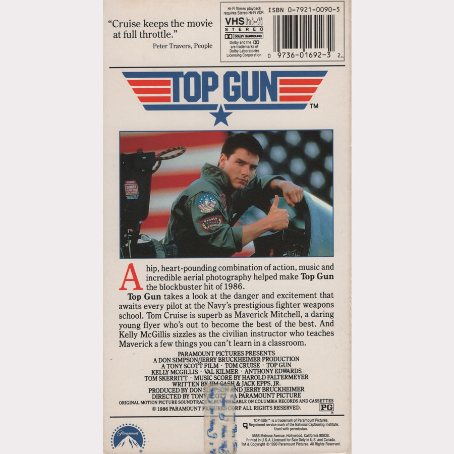 Top Gun (VHS - 1990 - US)
