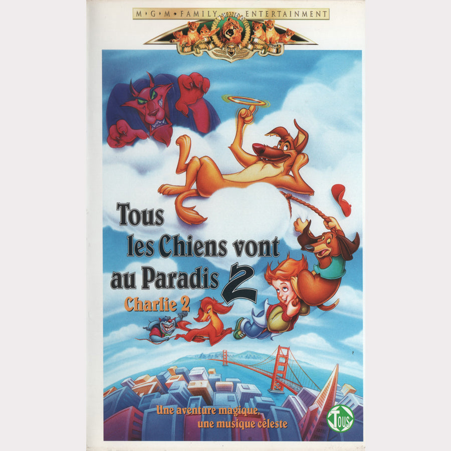 Tous les Chiens vont au Paradis 2 - Charlie 2 (VHS - 2000 - FR)