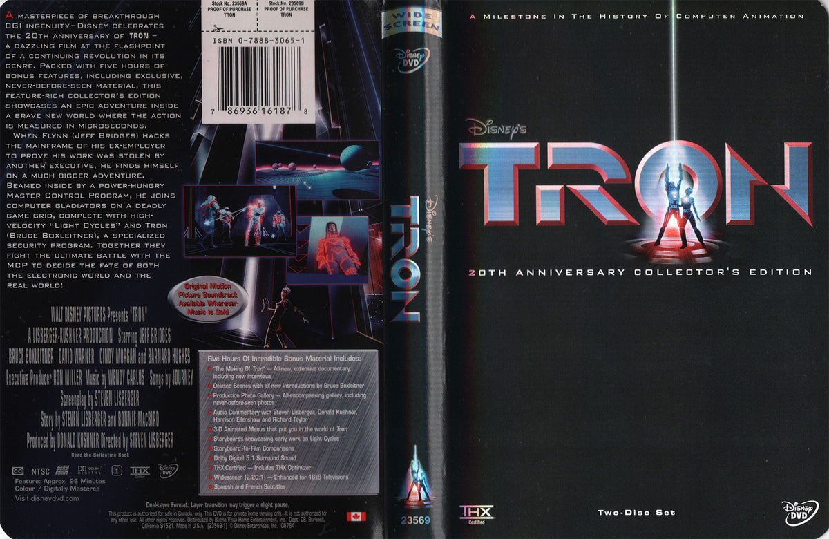 TRON [20th Anniversary Collector's Edition] (2xDVD - CA)