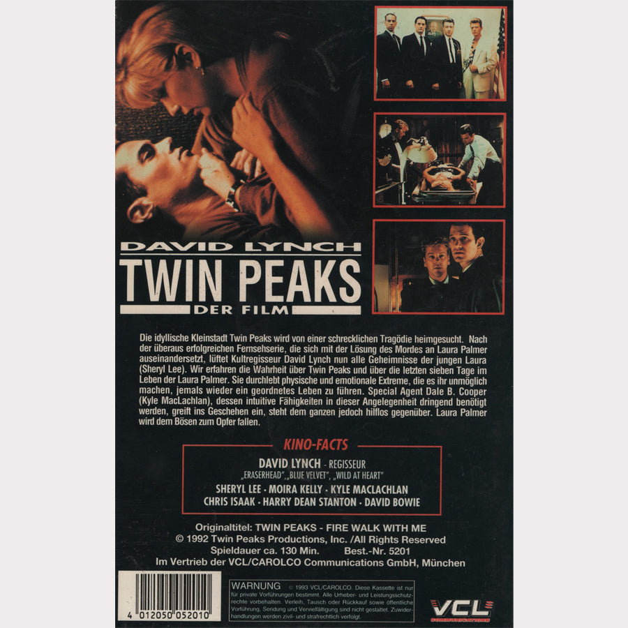 Twin Peaks - Der Film (VHS - 1993 - DE)