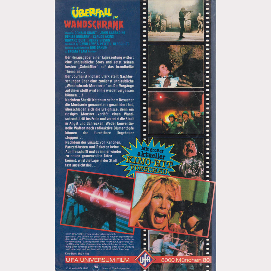 Überfall im Wandschrank (VHS - 1988 - DE)