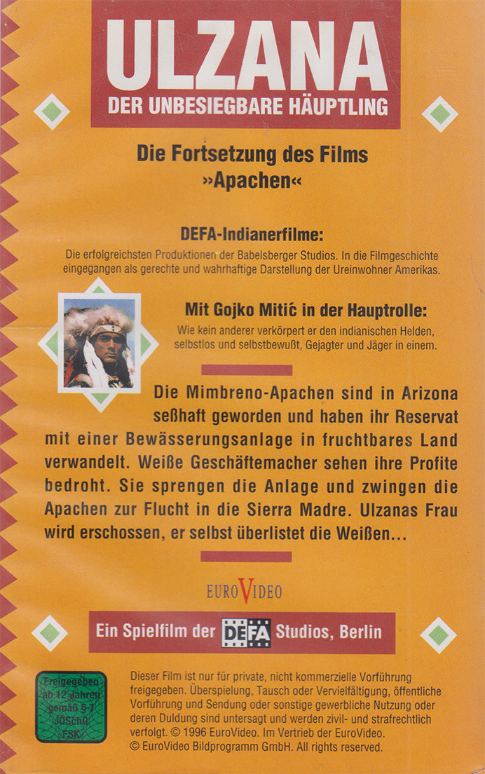 Ulzana - Der unbesiegbare Häuptling (VHS - 1996 - DE)