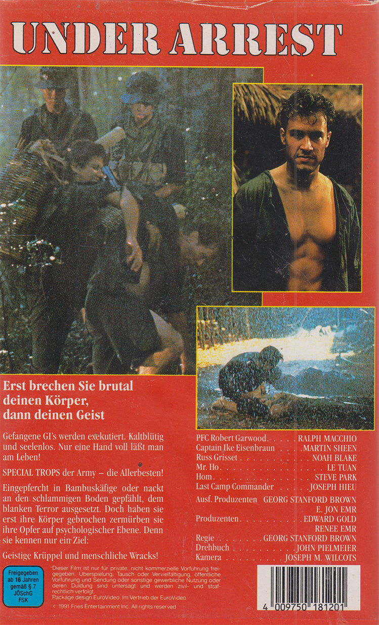 Under Arrest (VHS - 1991 - DE)