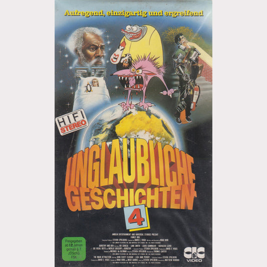 Unglaubliche Geschichten 4 (VHS - 1988 - DE)