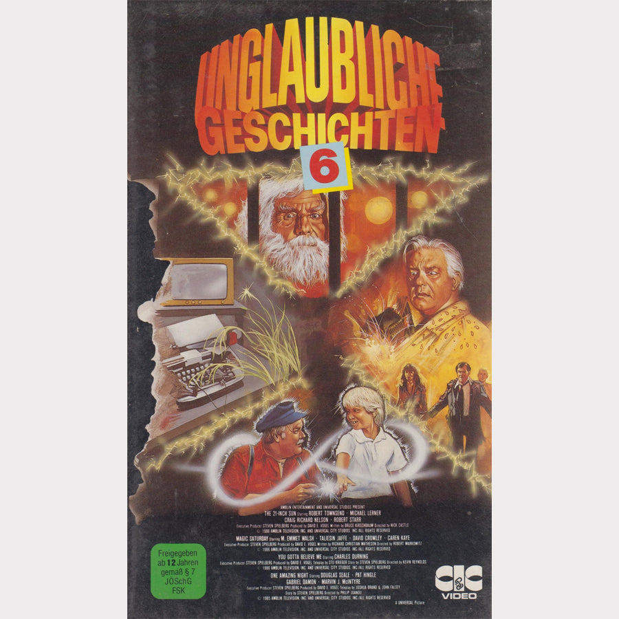 Unglaubliche Geschichten 6 (VHS - 1988 - DE)