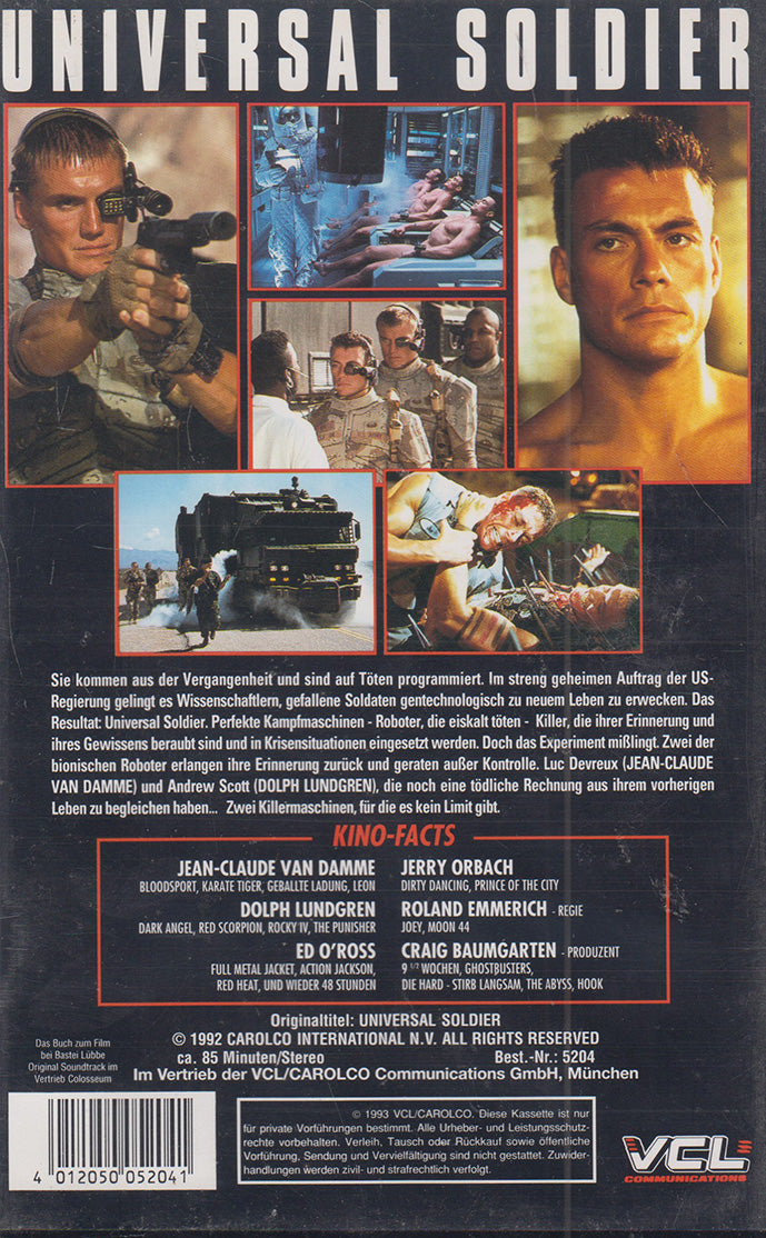 Universal Soldier (VHS - 1993 - DE)