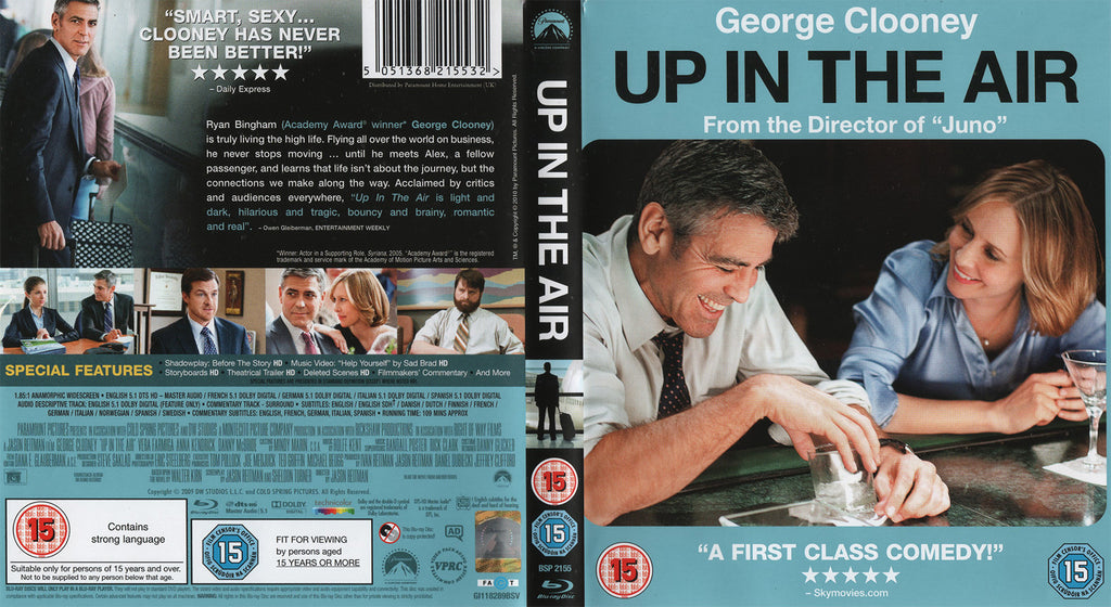 Up in the Air (Blu-ray - 2009 - UK)
