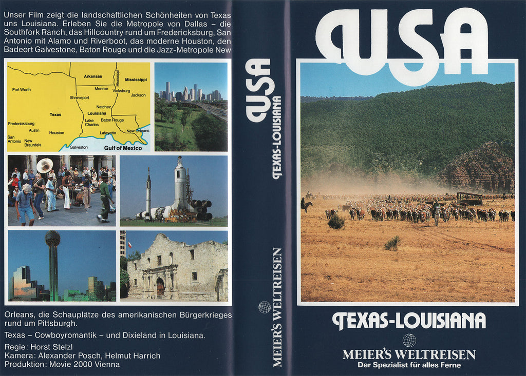 USA: Texas-Louisiana (VHS - DE)