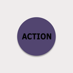 Action VHS Stickers 10-pack