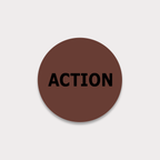 Action VHS Stickers 10-pack