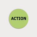 Action VHS Stickers 10-pack