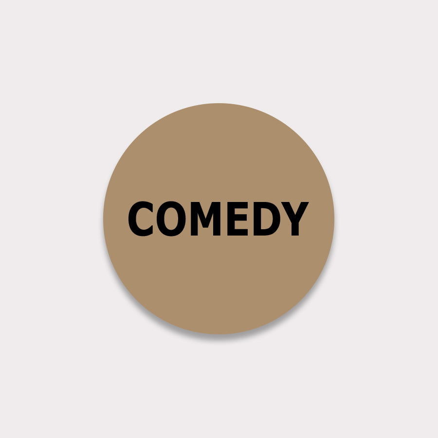 Comedy VHS Stickers, 10-pack