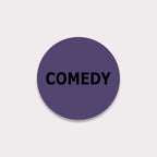 Comedy VHS Stickers, 10-pack