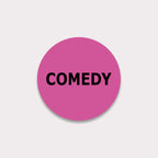 Comedy VHS Stickers, 10-pack