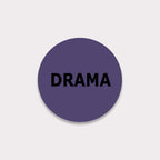 Drama VHS Stickers, 10-pack