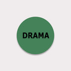 Drama VHS Stickers, 10-pack
