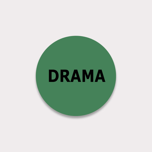 Drama VHS Sticker 10er Pack