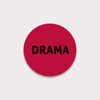 Drama VHS Stickers, 10-pack
