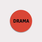 Drama VHS Stickers, 10-pack