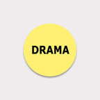 Drama VHS Stickers, 10-pack