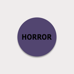 Horror VHS Stickers, 10-pack