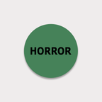Horror VHS Stickers, 10-pack