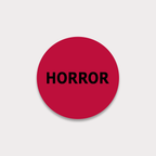 Horror VHS Stickers, 10-pack