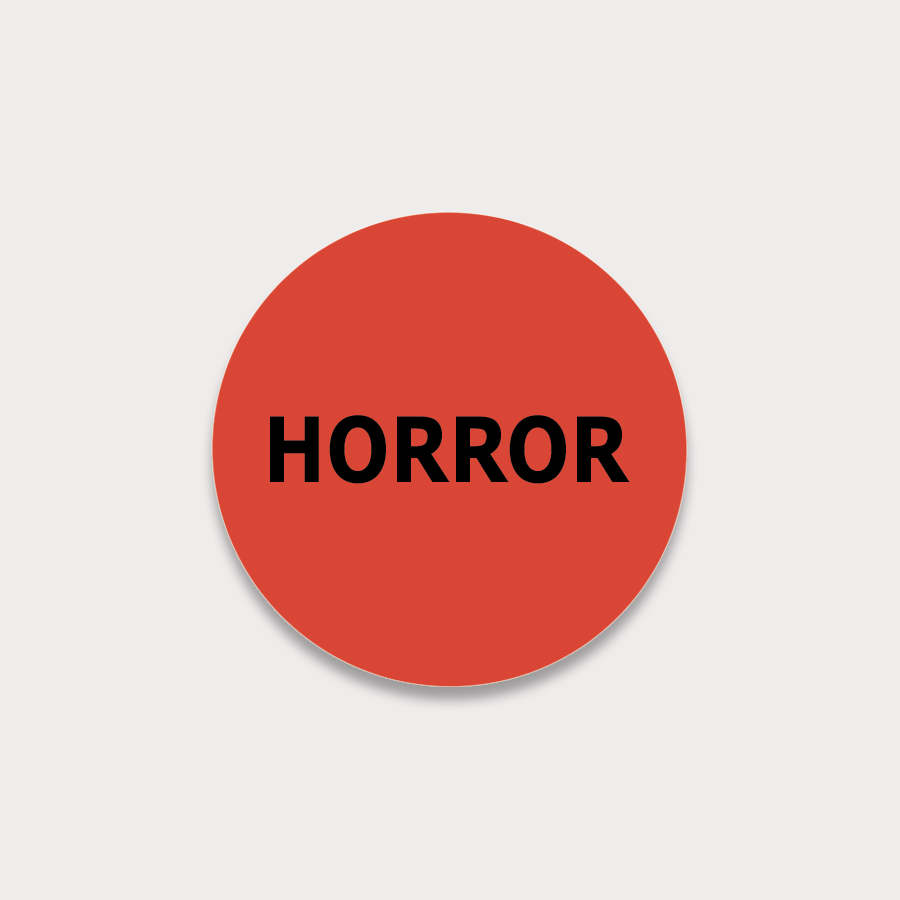 Horror VHS Sticker 10er Pack
