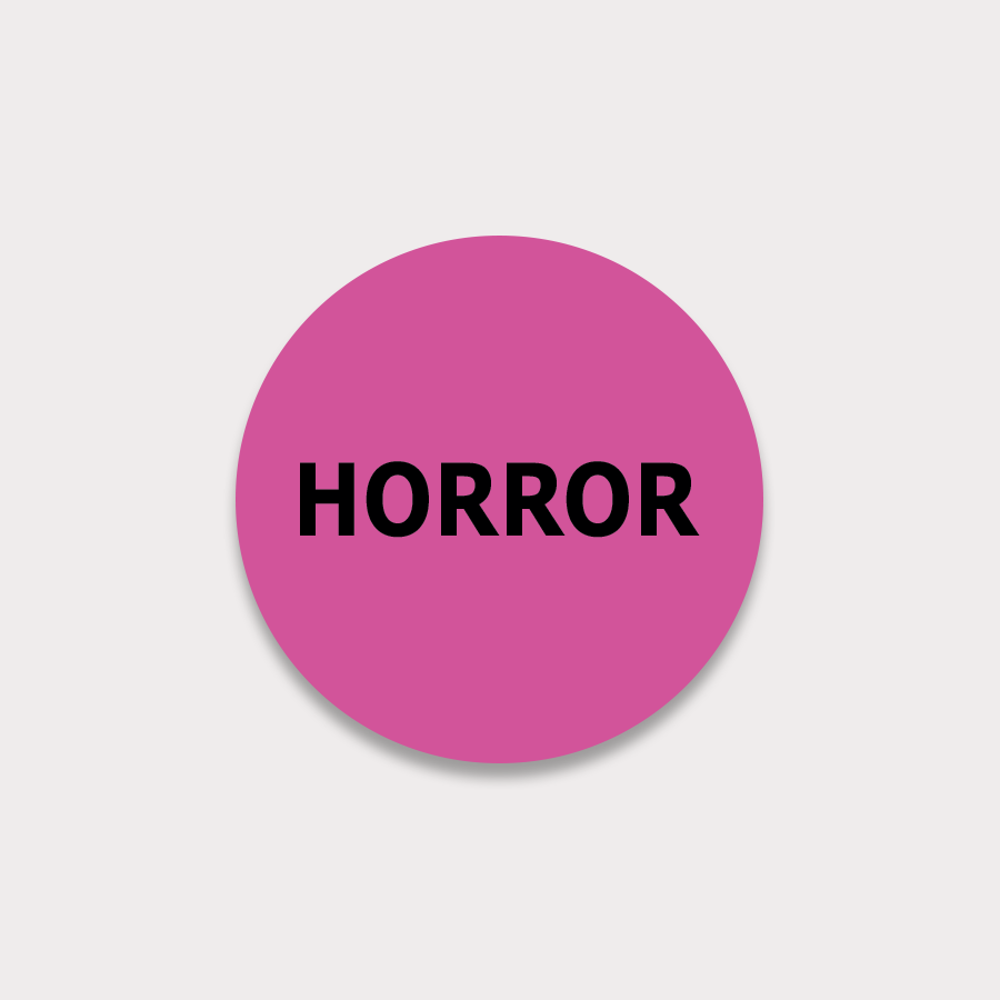 Horror VHS Sticker 10er Pack