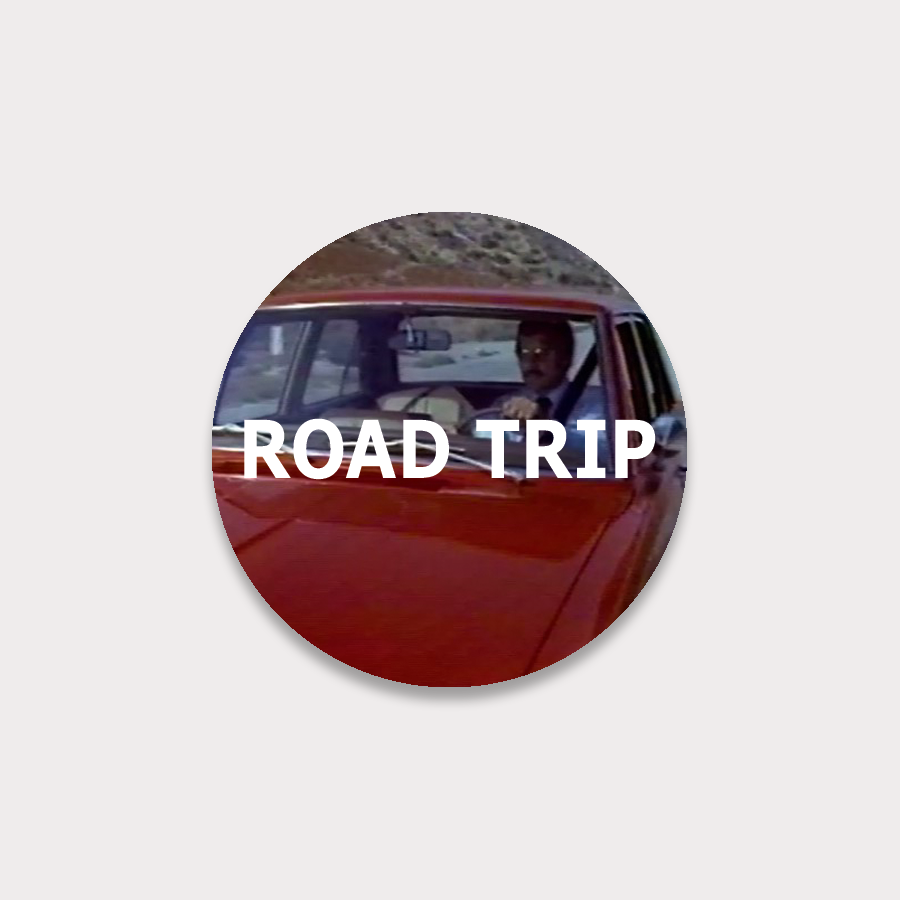 Road Trip VHS Sticker 10er Pack