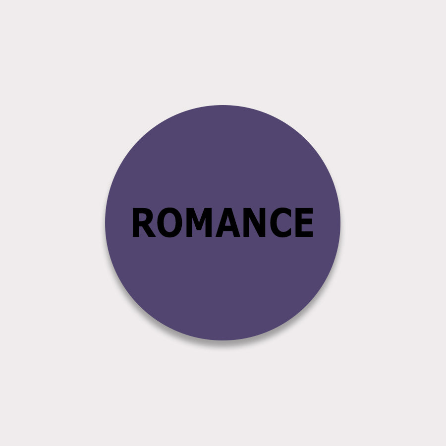Romance VHS Stickers, 10-pack
