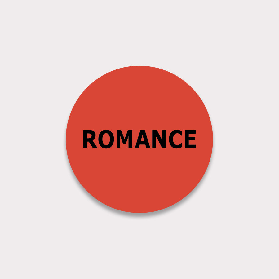 Romance VHS Stickers, 10-pack
