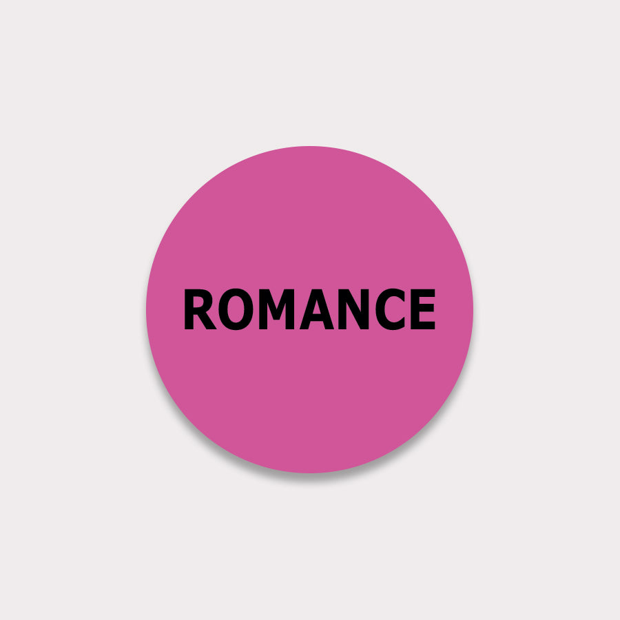 Romance VHS Stickers, 10-pack
