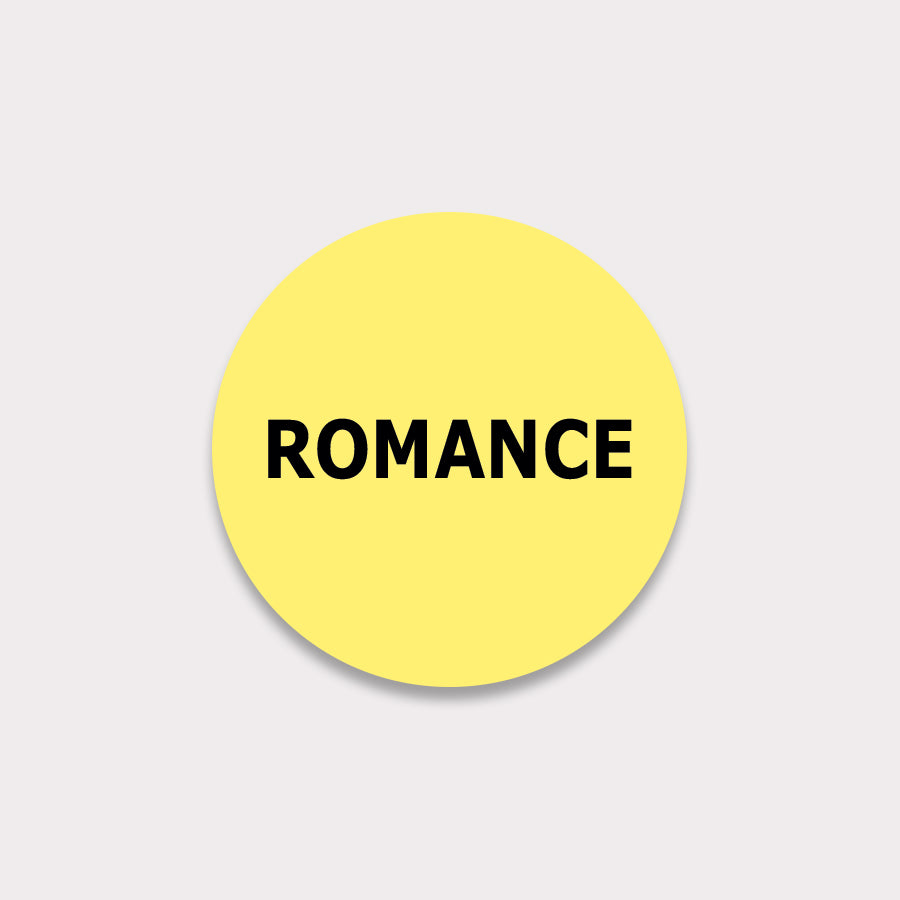 Romance VHS Stickers, 10-pack