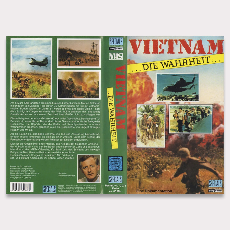 Vietnam - La Vérité [Insert VHS (sans cassette/boîtier)]