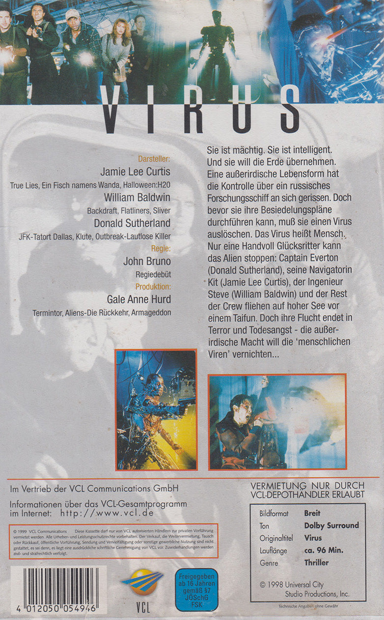 Virus (VHS - 1999 - DE)