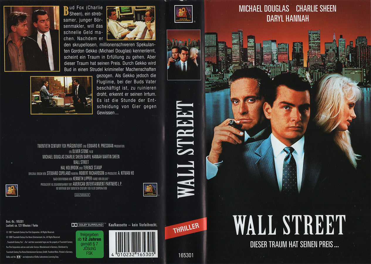 Wall Street (VHS - 1999 - DE)