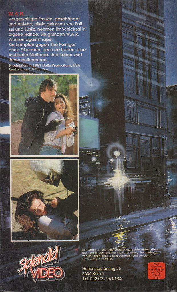 GUERRE : Femmes contre le viol (VHS - 1987 - DE)