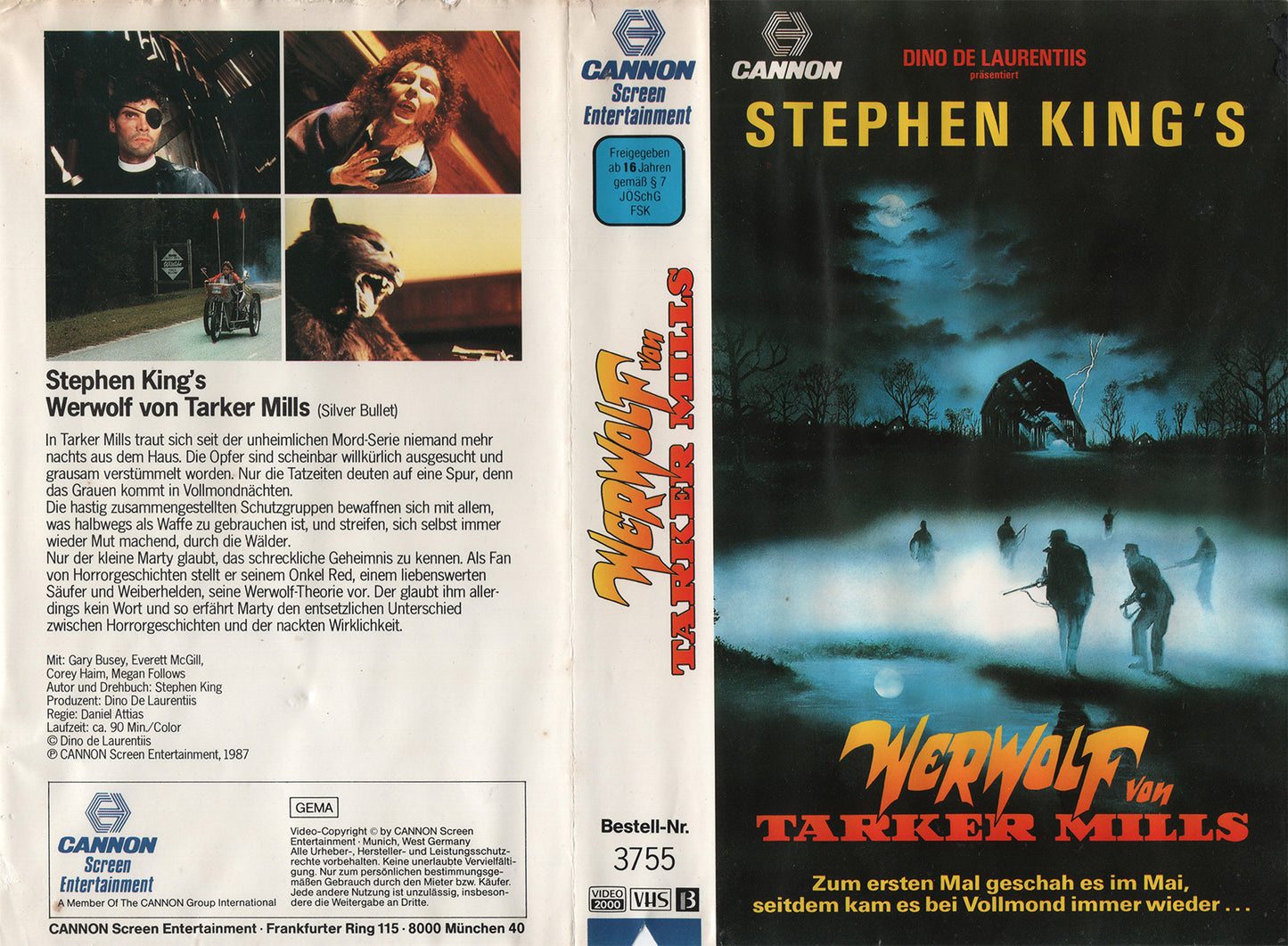 Werwolf von Tarker Mills (VHS - 1987 - DE)