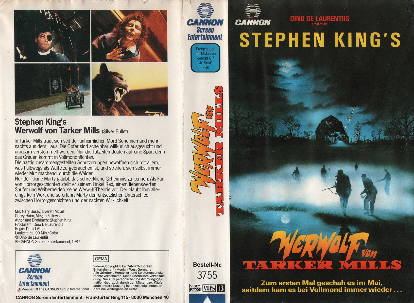 Werwolf von Tarker Mills (VHS - 1987 - DE)