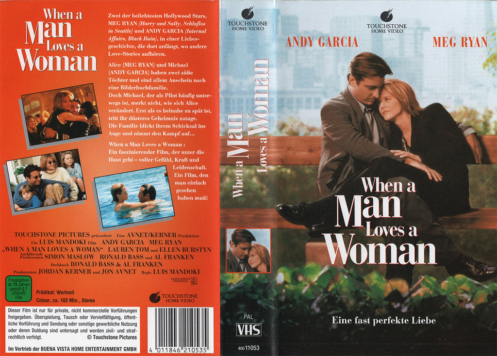 Quand un homme aime une femme (VHS - DE)
