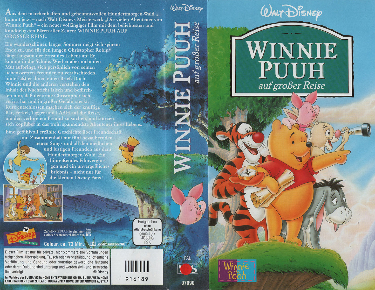 Winnie Puuh auf großer Reise (VHS - DE)