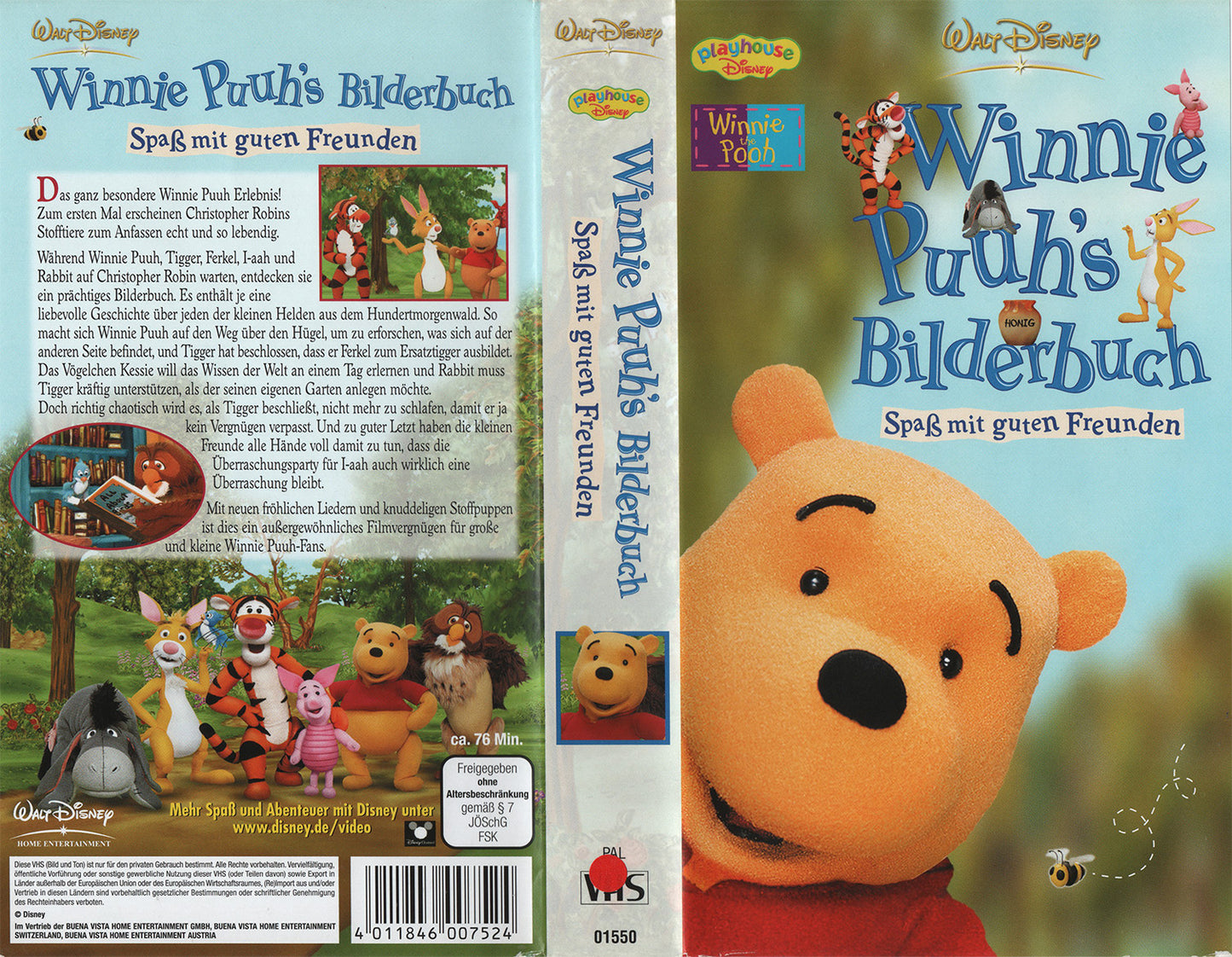 Winnie Puuh's Bilderbuch: Spaß mit guten Freunden (VHS - DE)
