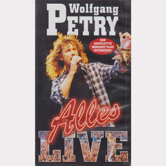 Wolfgang Petry: Alles Live (VHS - 1999 - DE)