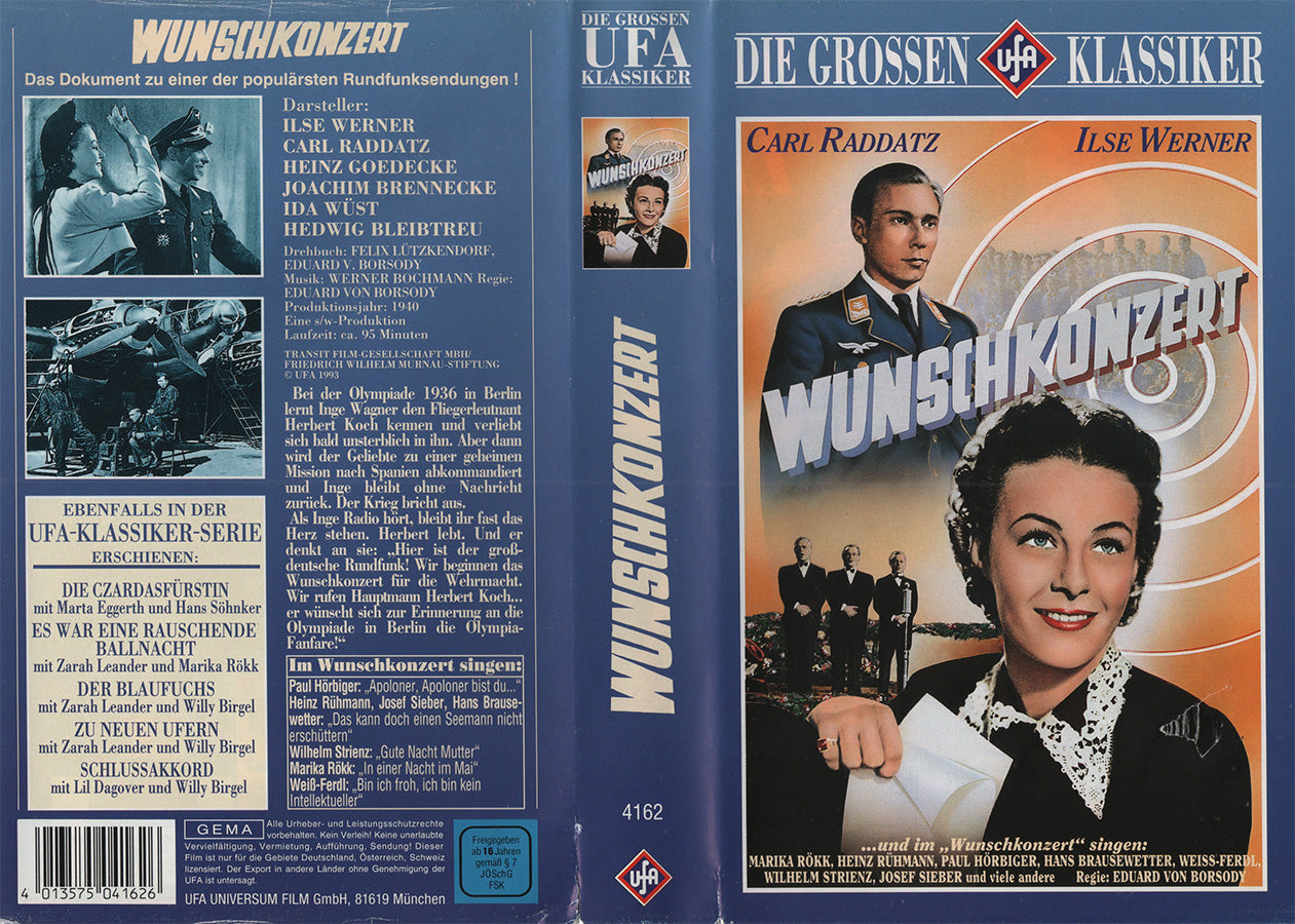 Wunschkonzert (VHS - 1993 - DE)