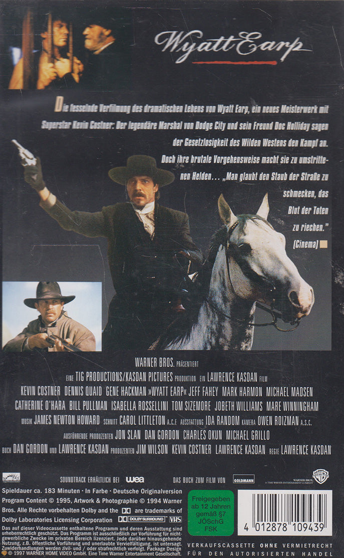 Wyatt Earp (VHS - 1997 - DE)