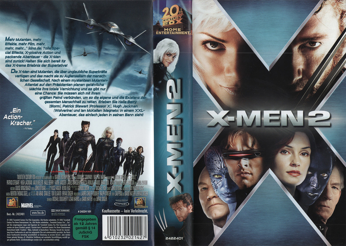 X-Men 2 (VHS - 2003 - DE)
